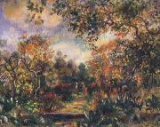 Pierre Renoir Landscape at Beaulieu oil painting